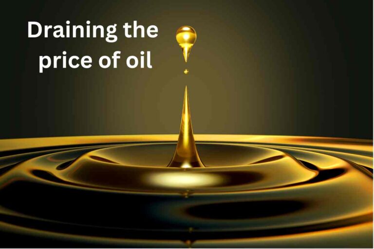 Draining the price of oil